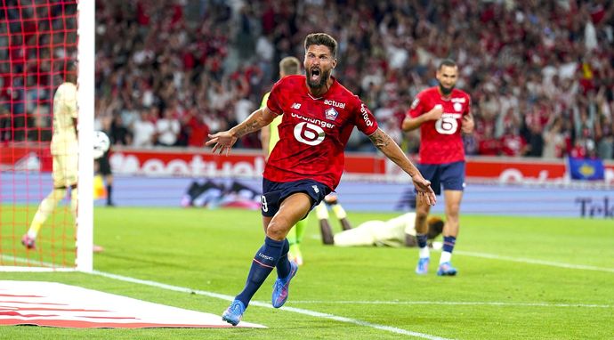 Liga francuska - mecz: Lille OSC - RC Lens