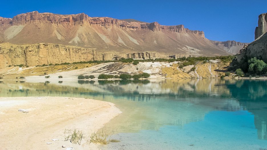 Park narodowy Band-e Amir w Afganistanie 