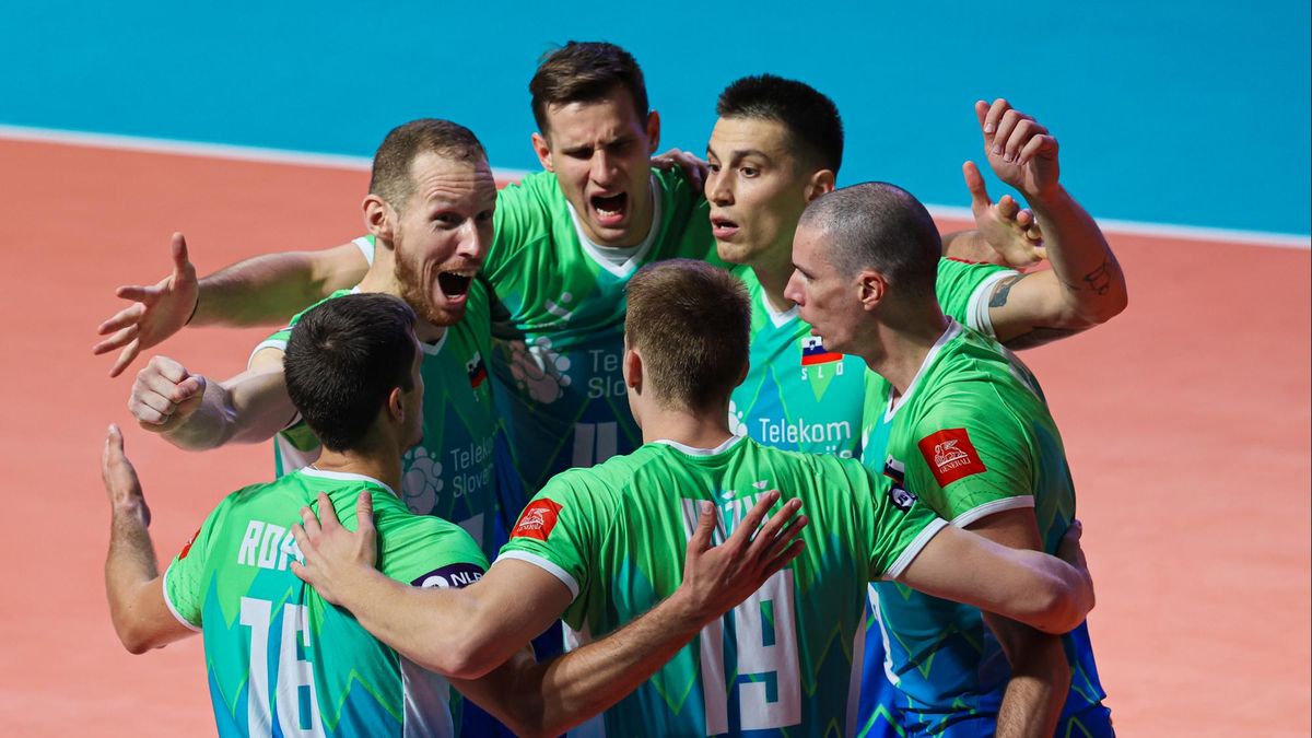 Zdjęcie okładkowe artykułu: Materiały prasowe / CEV / Reprezentacja Słowenii w meczu mistrzostw Europy