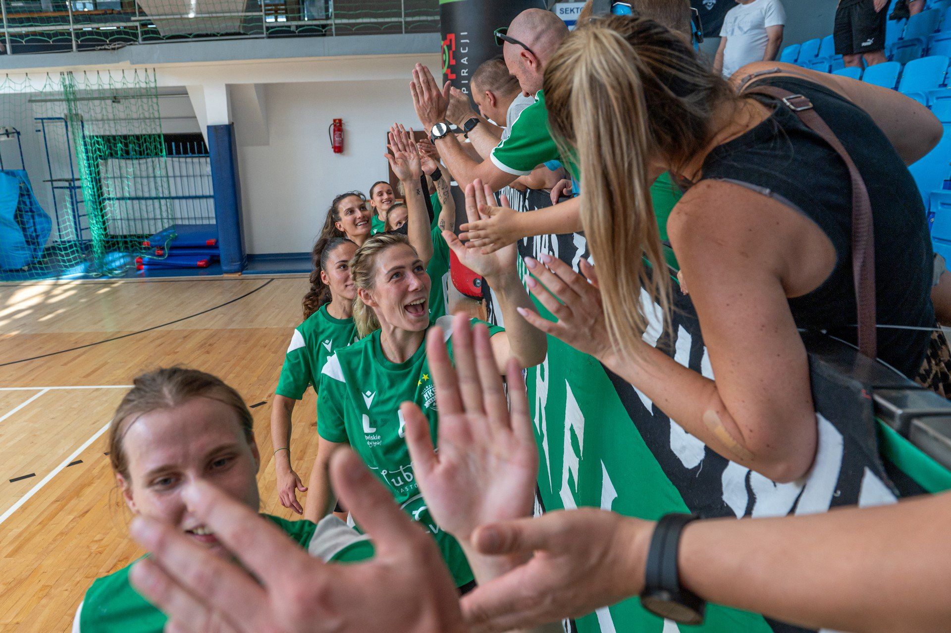 (Szczypiornistki PGE MKS El-Volt Lublin w finale 3. Memoriału Edwarda Jankowskiego pokonały Sośnicę Gliwice)