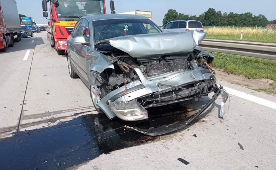 Wrocław. Autostrada A4 zablokowana. Stworzył się ogromny korek