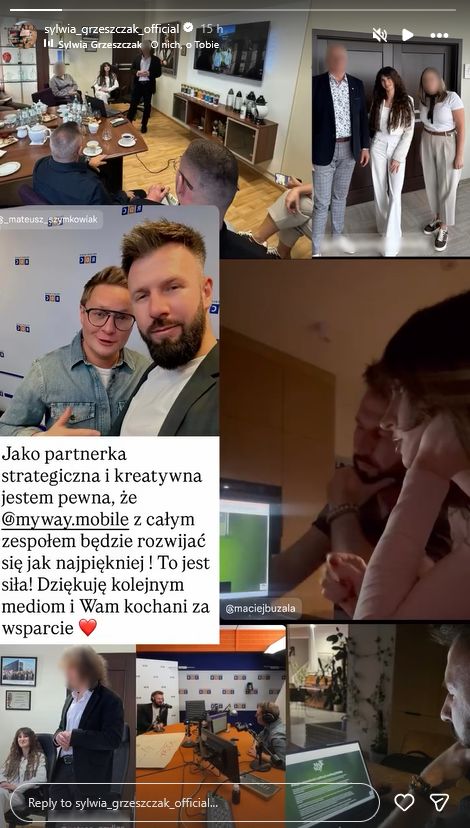 Sylwia Grzeszczak zachwyca się wspólnym biznesem z partnerem