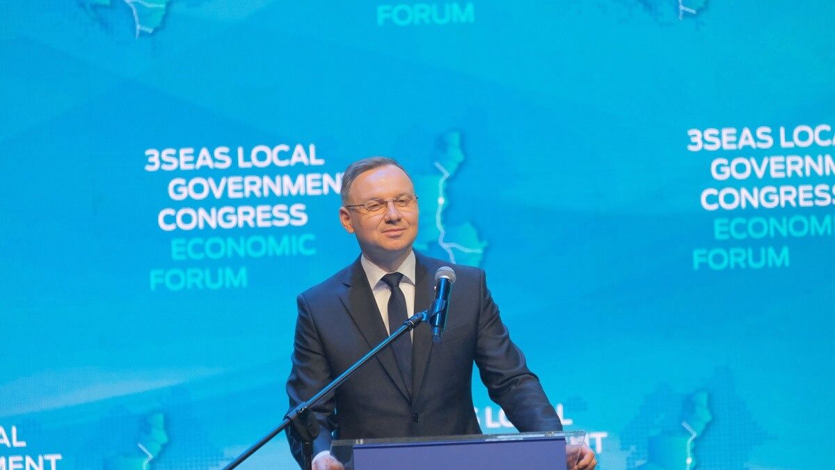 Prezydent Andrzej Duda na Samorządowym Kongresie Trójmorza w Lublinie