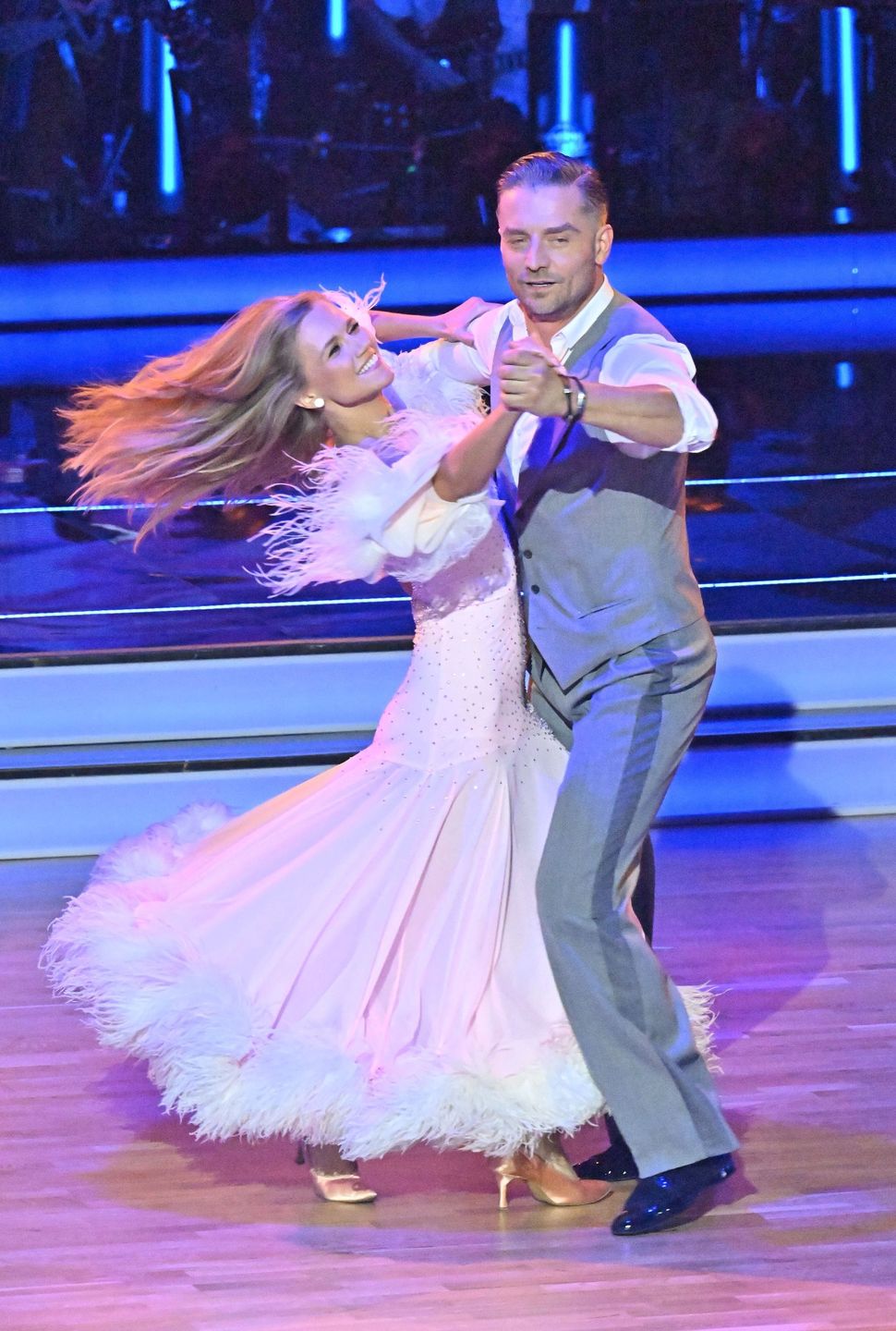 Marcin Rogacewicz i Agnieszka Kaczorowska w "Tańcu z gwiazdami"