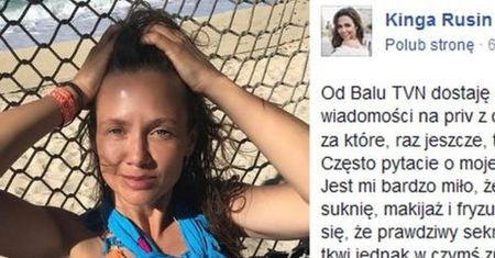 46-letnia Kinga Rusin zdradza sekret swojej urody: "Nie jem mięsa, lubię się ruszać, nie stosuję używek, pozytywnie myślę"