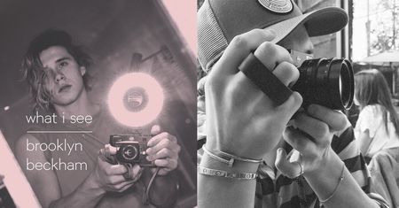Brooklyn Beckham, syn znanego piłkarza, właśnie wydaje swój pierwszy album fotograficzny