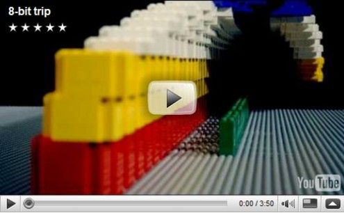 Podróż z klockami LEGO przez krainę 8-bitów
