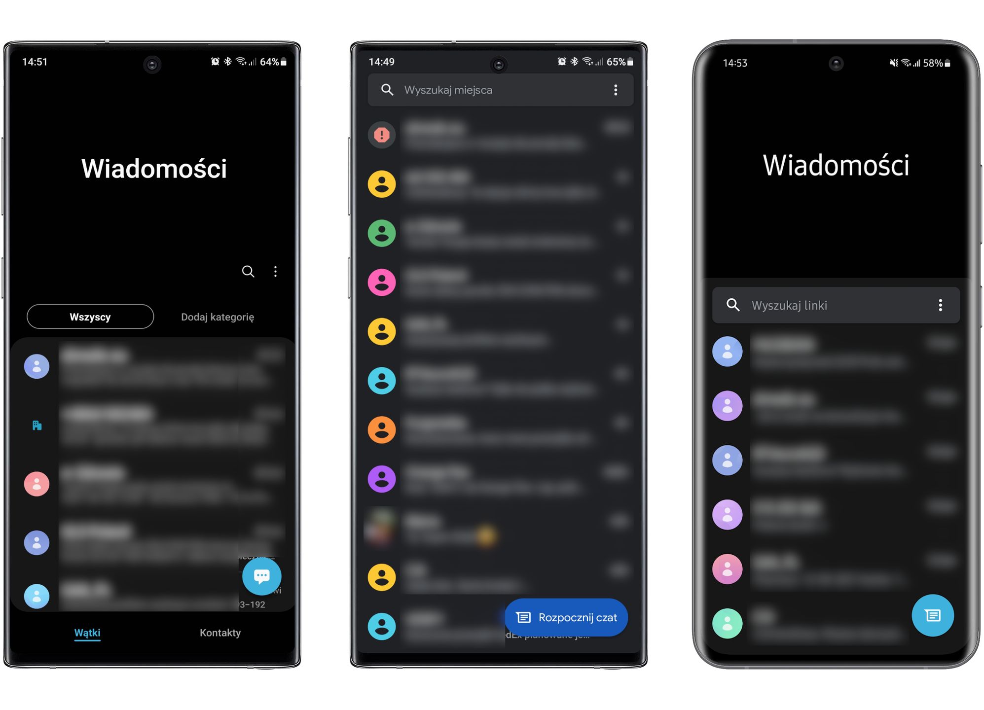 Tego jeszcze nie grali. Google dostosował wygląd swojej aplikacji do nakładki Samsunga 2