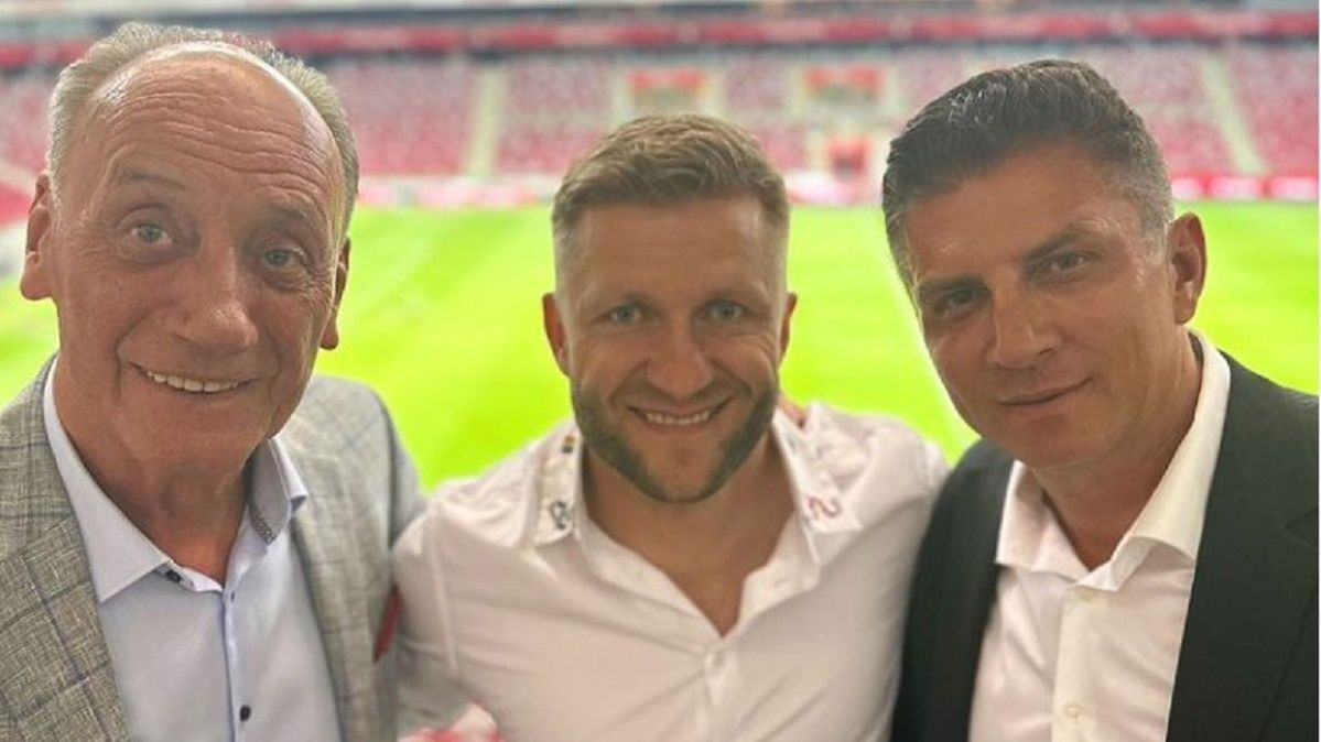 Na zdjęciu: Szpakowski, Błaszczykowski, Borek