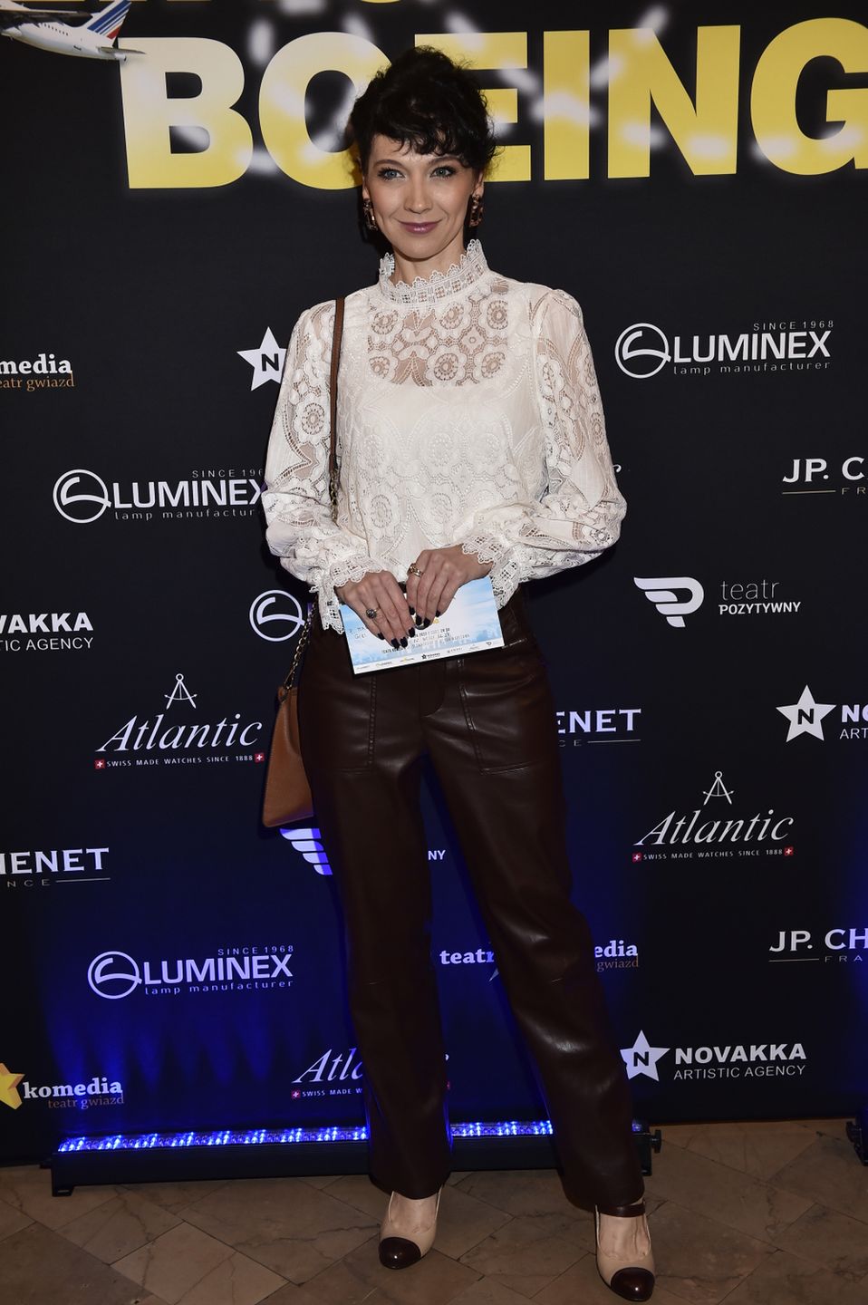 Andżelika Piechowiak- premiera Boeing Boeing