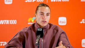 Sabalenka zszokowana przez organizatorów. "Nie spotkałam się z czymś takim"