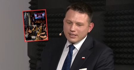 Oglądał rozmowę z Trzaskowskim w knajpie Mentzena. Minister pokazał nagranie