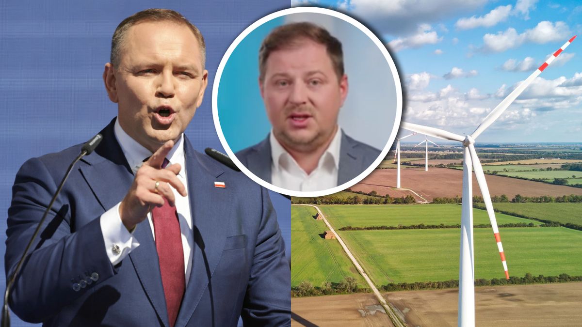 Karol Nawrocki i wiceprezes PSEW Szymon Kowalski