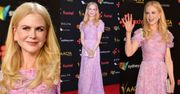 Romantyczna Nicole Kidman w różowej sukience