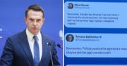 Pokazał wpis Sakiewicza. Rzecznik rządu ostro na konferencji