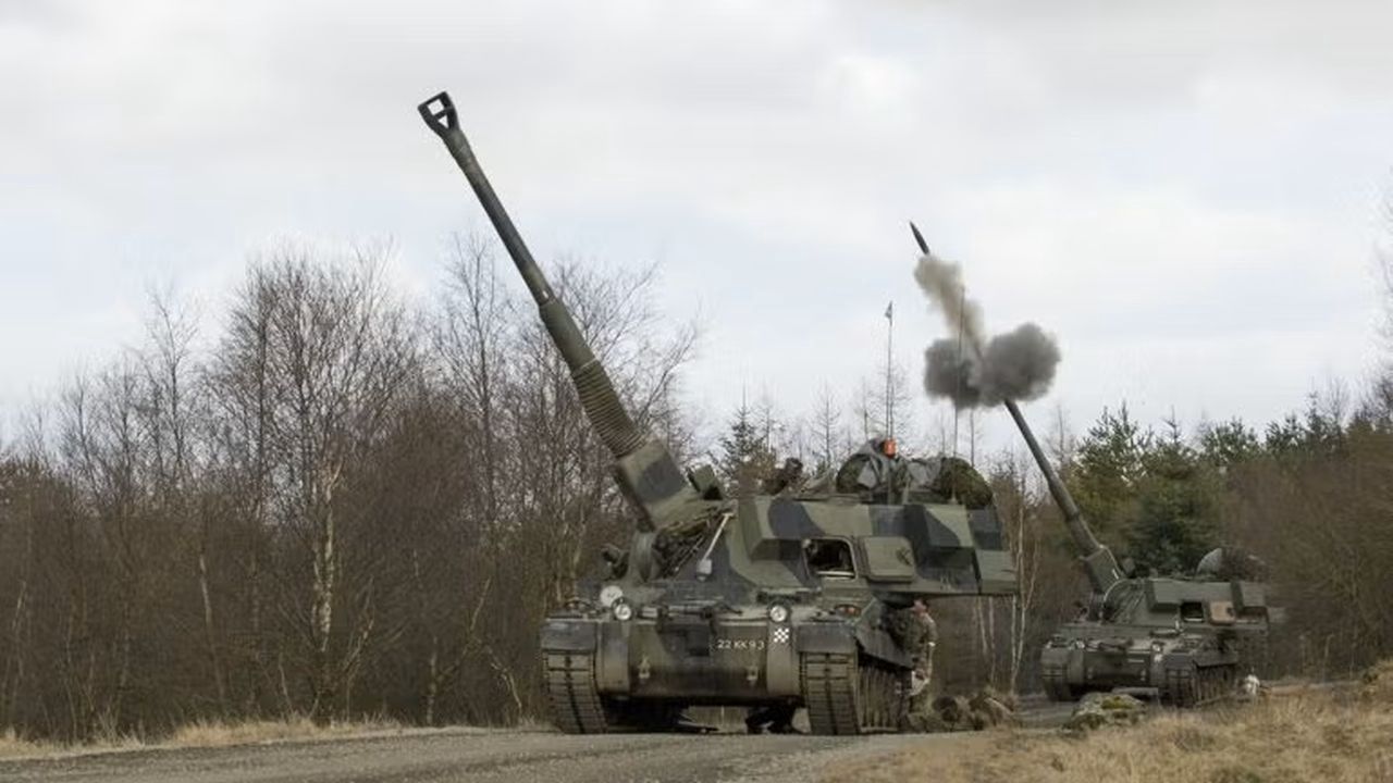 Wszystkie AS90 przekazano Ukrainie.