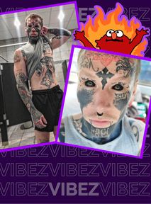 Człowiek-demon zrobił sobie 200 tatuaży. Jego rodzina prosi, by się nawrócił