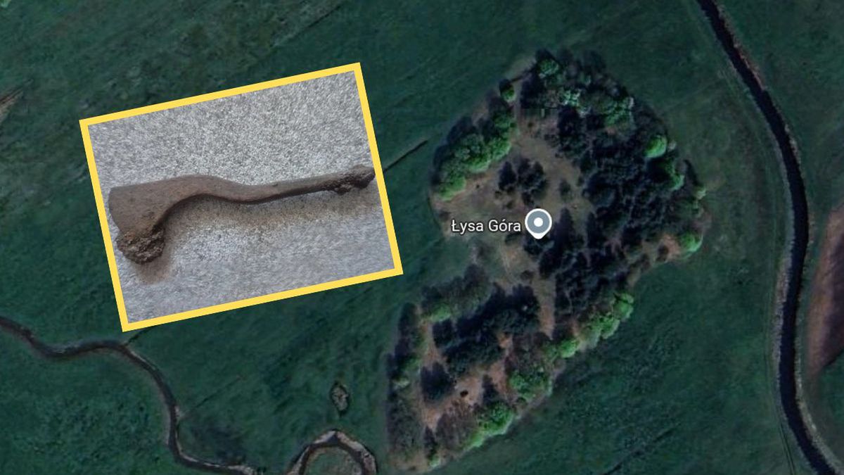 Narzędzie do trepanacji czaszki w osadzie celtyckiej