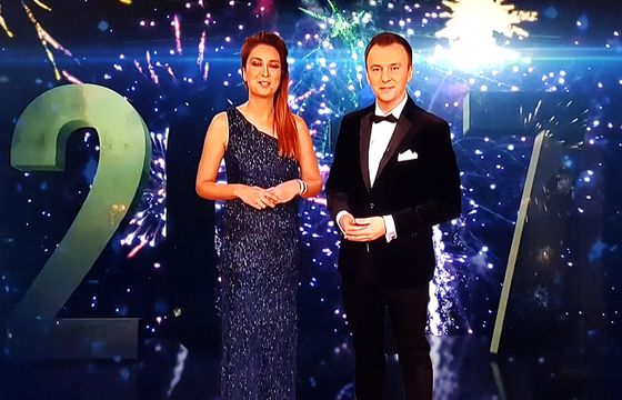 Olga Olesek i Krzysztof Górnicki poprowadzą wieczór sylwestrowy w TVN24