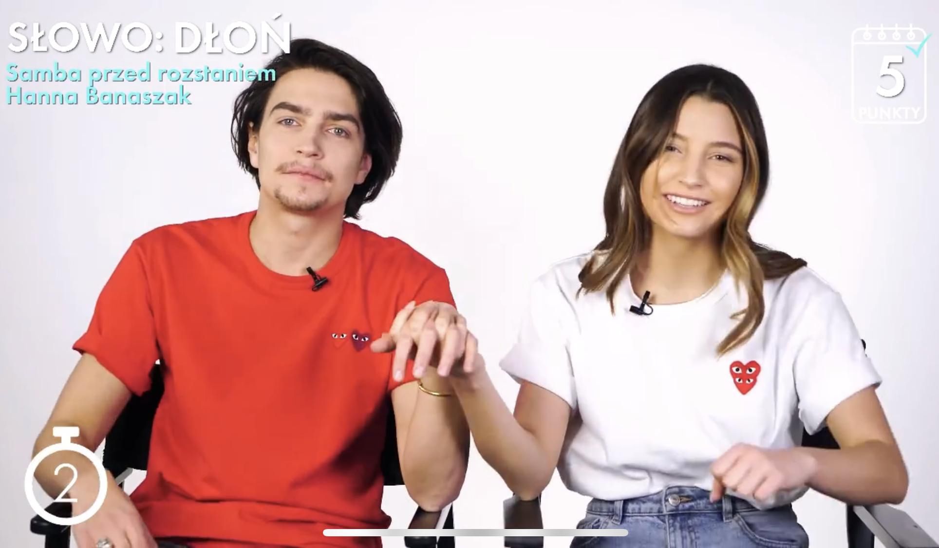 Julia Wieniawa i Nikodem Rozbicki w programie ELLE