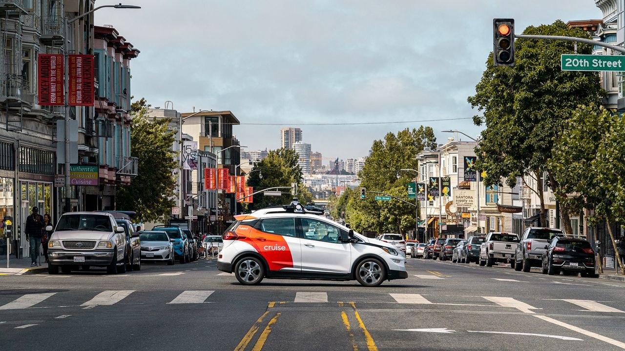 Autonomiczne taksówki to bardzo popularny widok w San Francisco