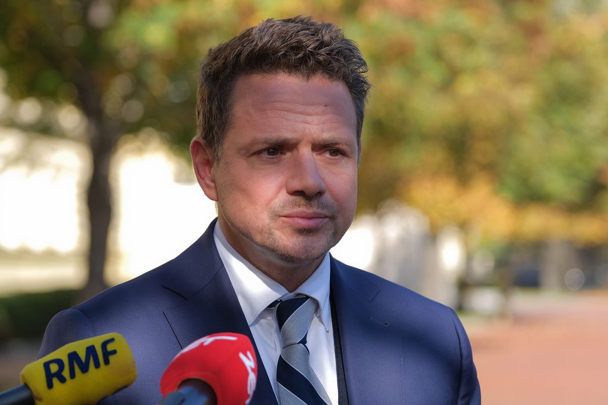 Prezydent Warszawy Rafał Trzaskowski