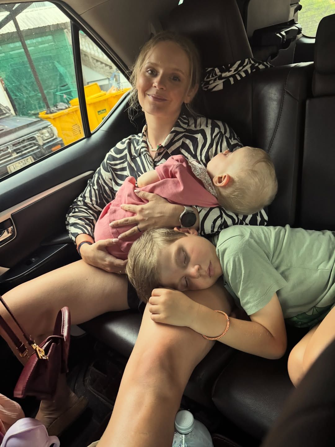 Rodzinne wakacje Olgi Kalickiej