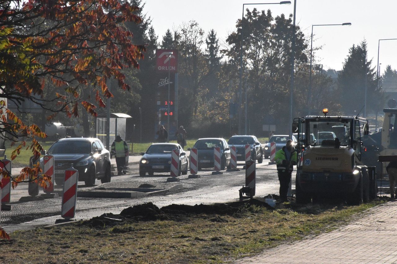 Malbork: Kończy się przebudowa skrzyżowania drogi wojewódzkiej 515