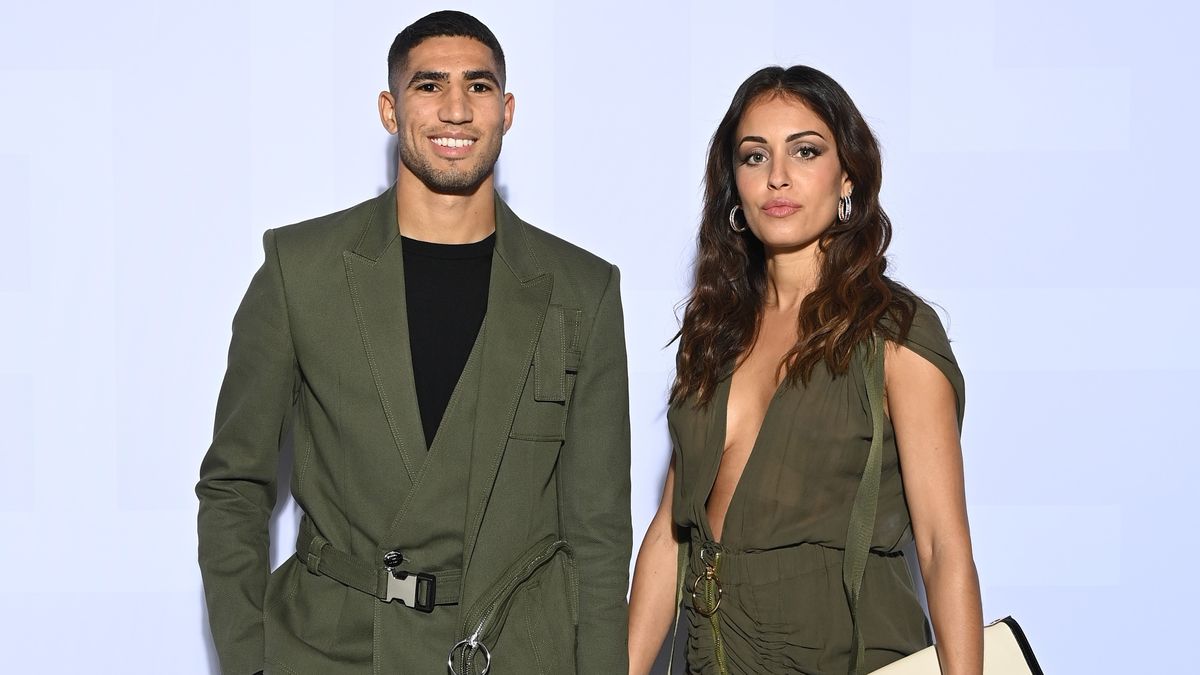 Getty Images / Pascal Le Segretain / Staff / Na zdjęciu: Achraf Hakimi i Hiba Abouk