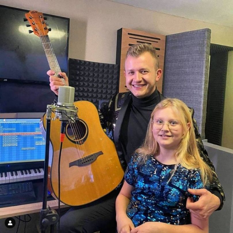 Dawid Narożny zapowiada duet z córką 