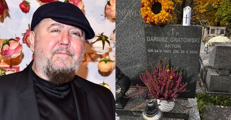 Dariusz Gnatowski odszedł trzy lata temu. Tak dziś wygląda jego grób (ZDJĘCIA)