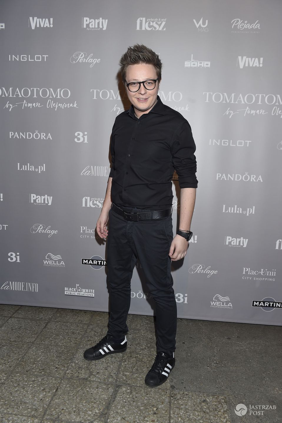 Mateusz Szymkowiak na pokazie Tomaotomo