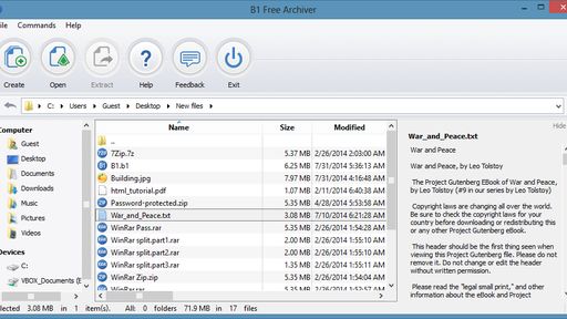 B1 Free Archiver