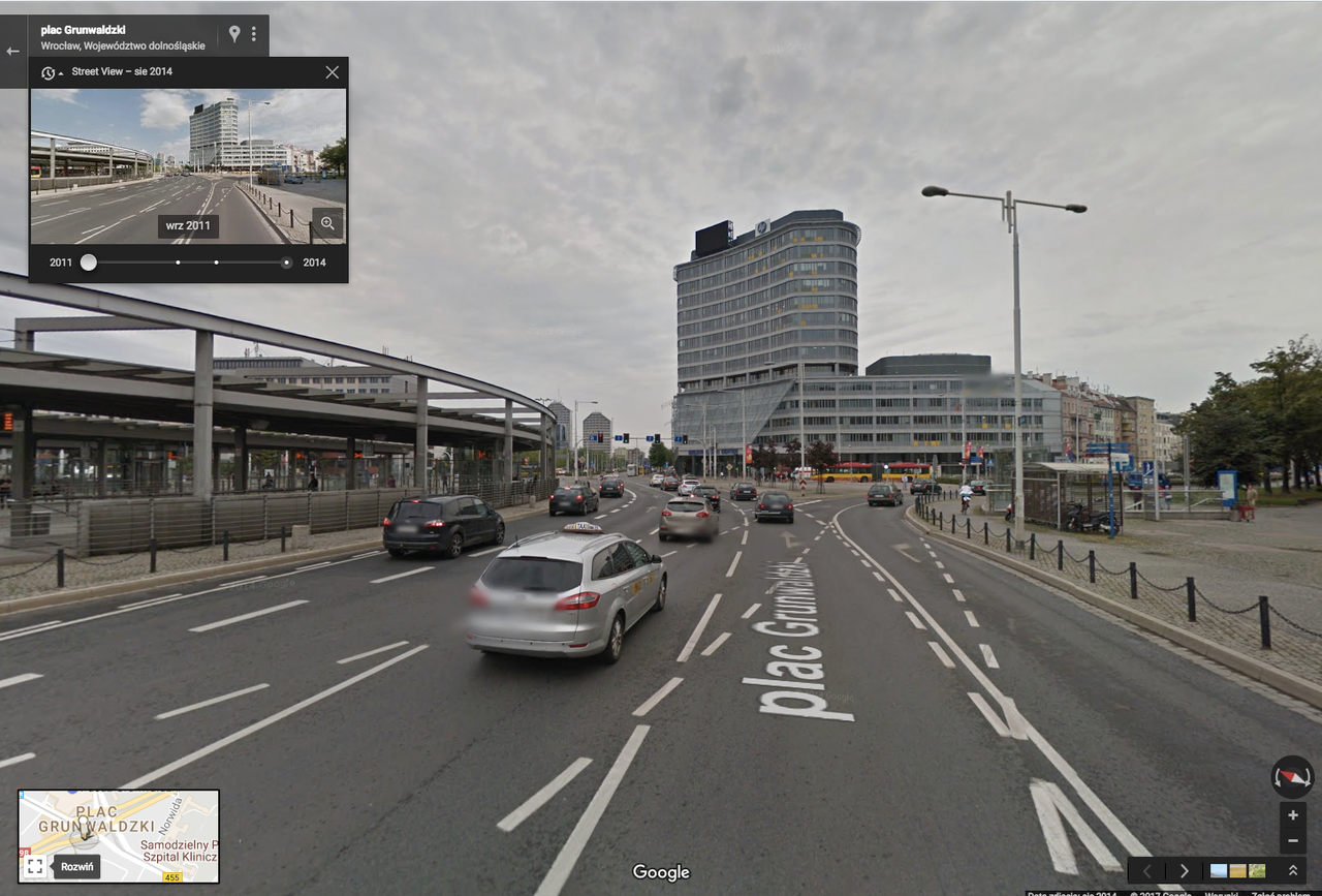 Aktualizacja Street View w Polsce: samochody Google w całym kraju
