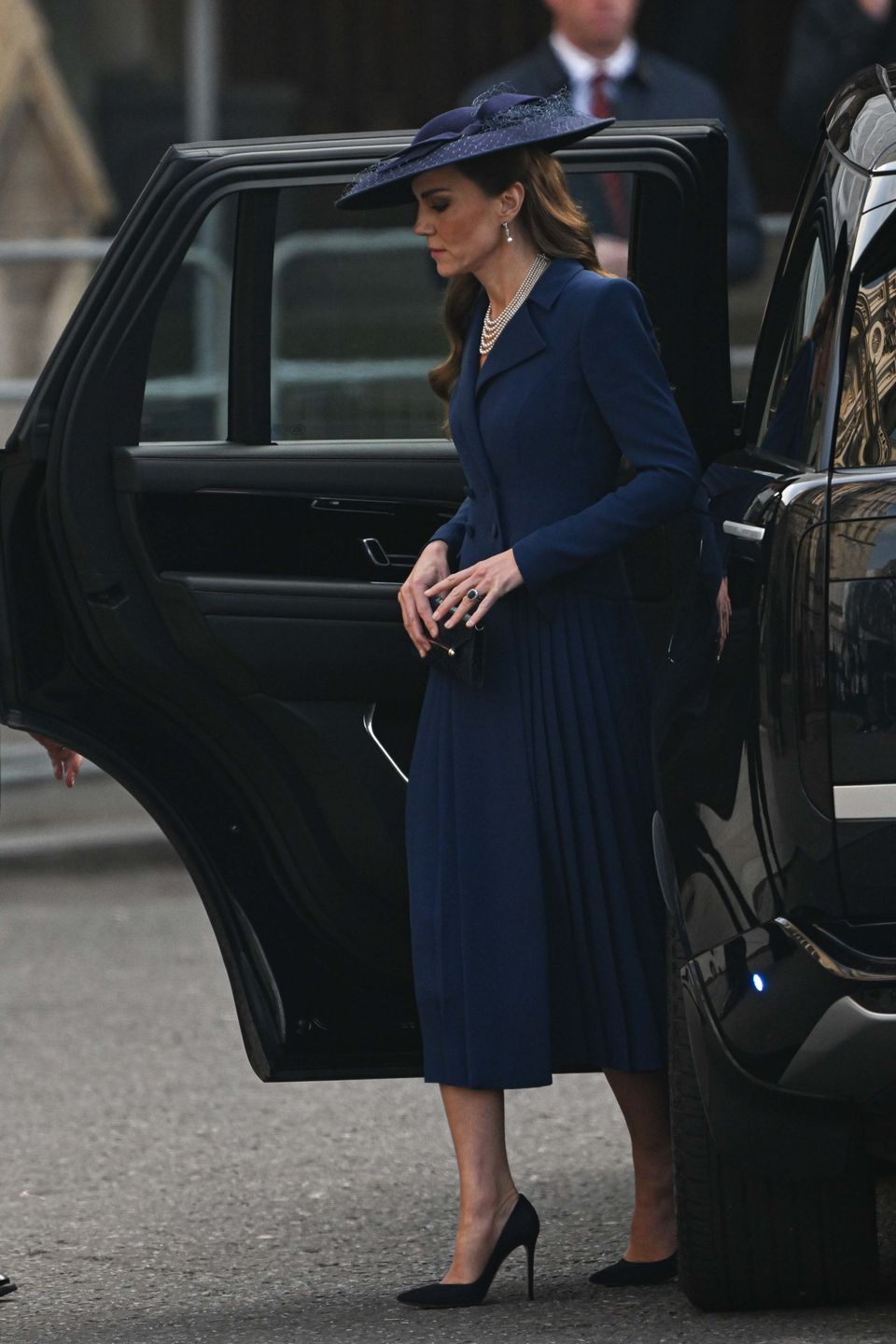 Kate Middleton w drodze na uroczystość 