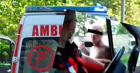 Śląsk. Atak na karetkę z chorym. W ruch poszły pięści
