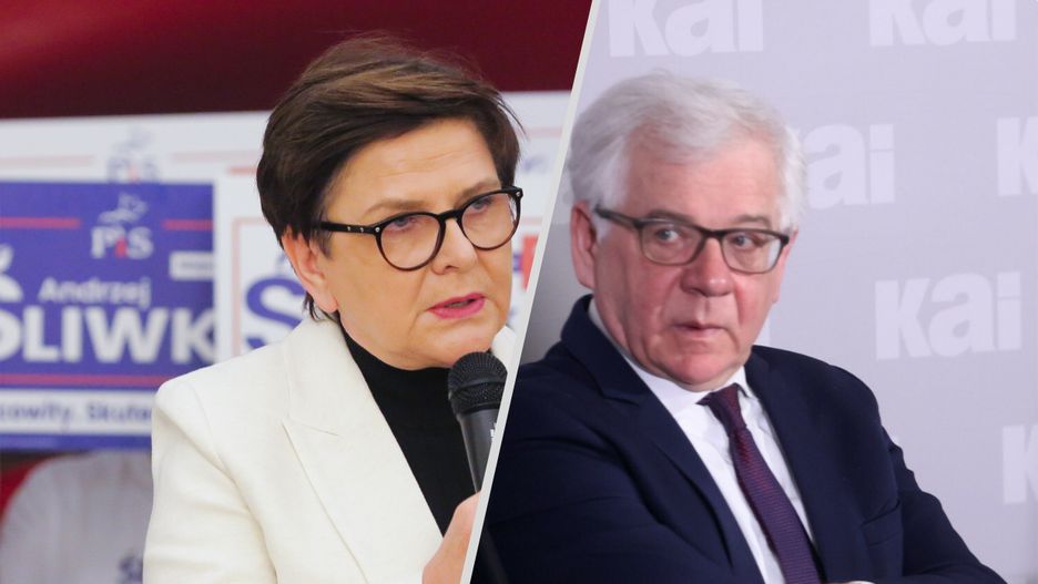 Beata Szydło odpowiada na krytykę Jacka Czaputowicza