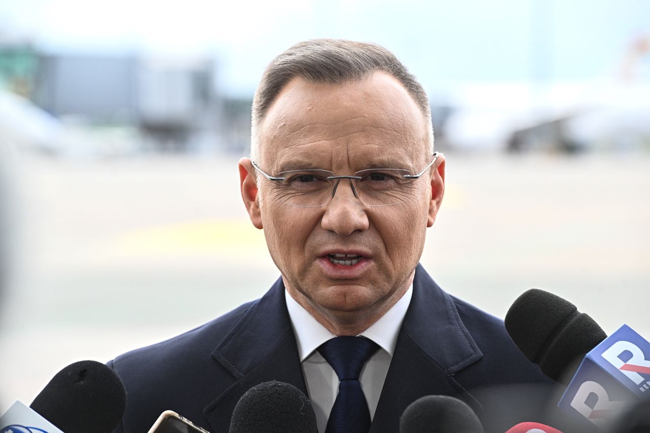 Trump zmieni zdanie ws. Ukrainy? Duda skomentował