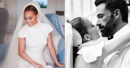 Jennifer Lopez chwali się nowymi zdjęciami z wesela z Benem Affleckiem: "Czułam się jak w niebie" (FOTO)