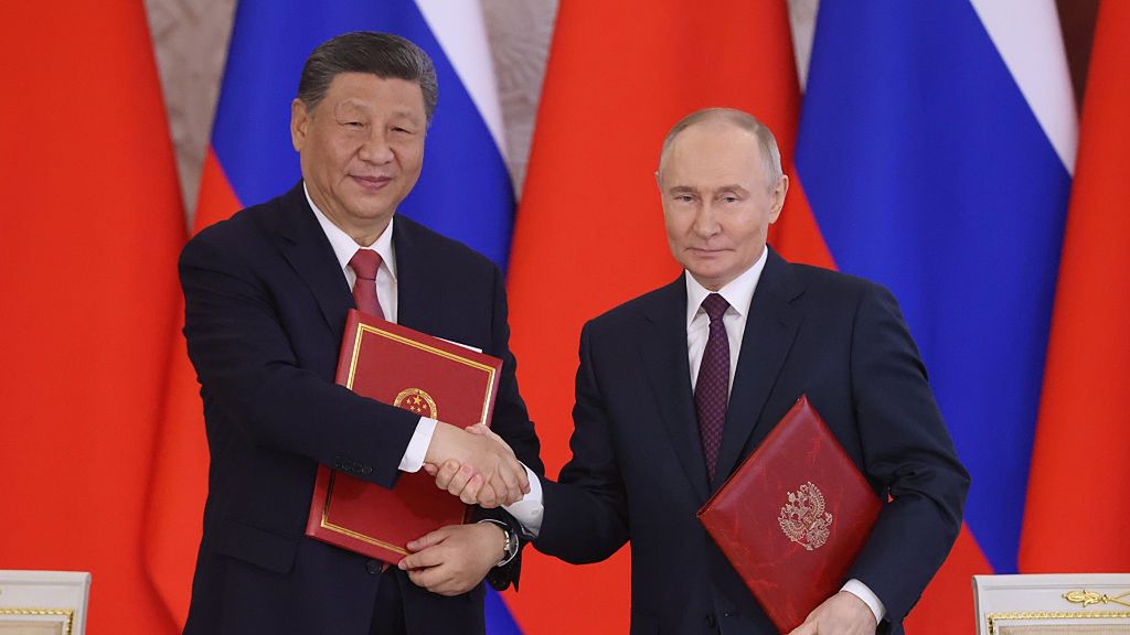Xi Jinping i Władimir Putin