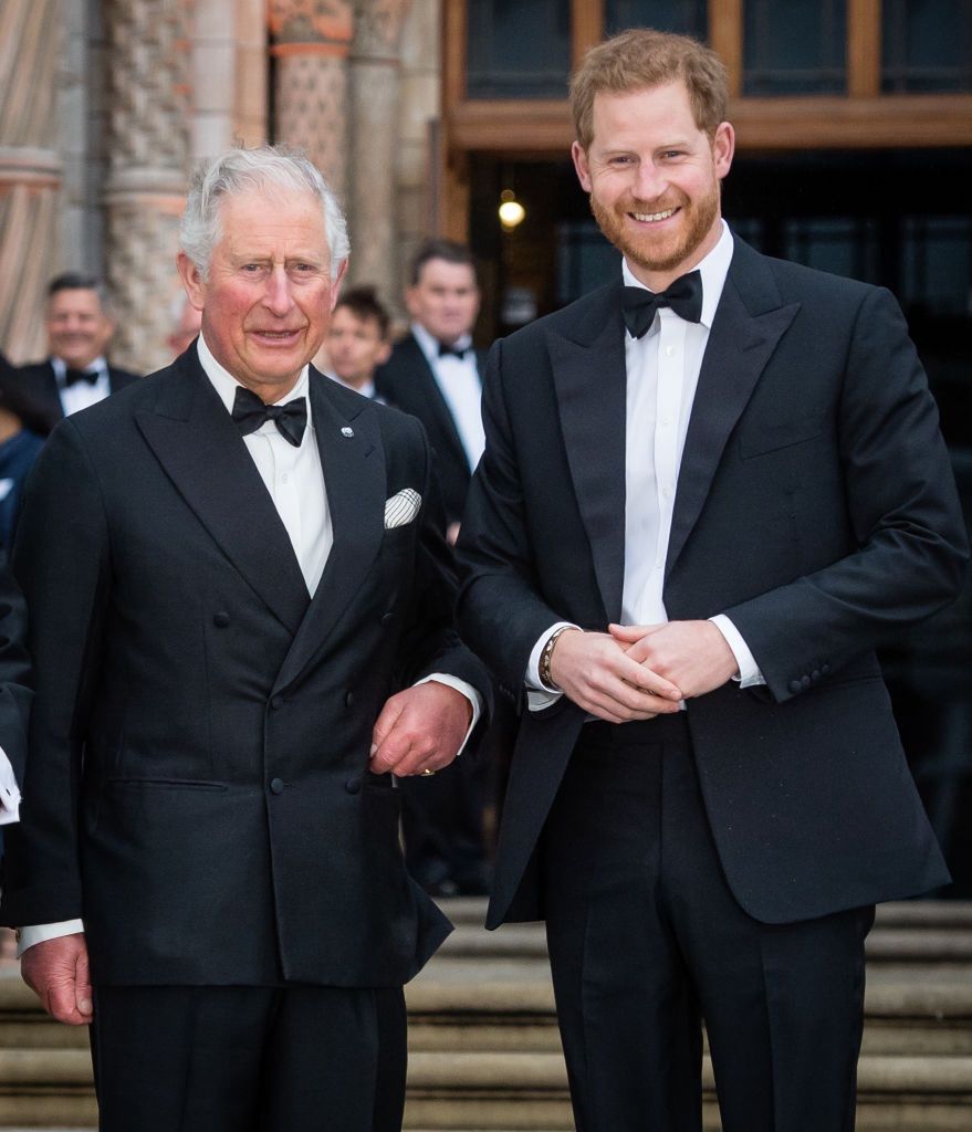 Prince Harry and King Charles