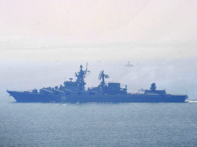 Rosyjskie okręty wojenne ruszyły do akcji
