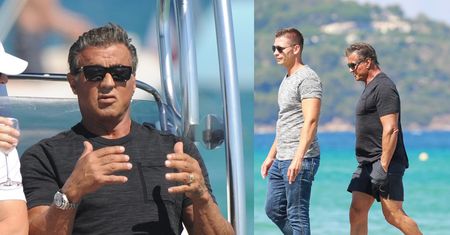 Sylvester Stallone świętuje swoje 70. urodziny na jachcie (ZDJĘCIA)