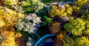 Gdańsk: Park Oruński w jesiennej szacie. Idealne miejsce na spacer, gdy pogoda dopisuje