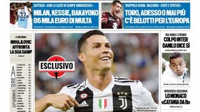 Serie A. "Tuttosport" twierdzi, że Ronaldo podjął decyzję ws. przyszłości. "Tylko Juve"