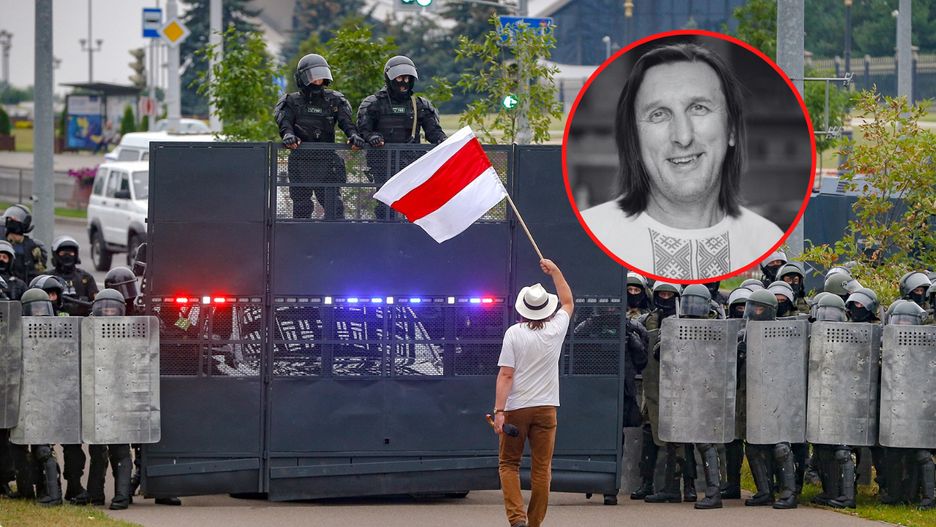 Zmarł znany działacz białoruskiej opozycji Aleś Puszkin