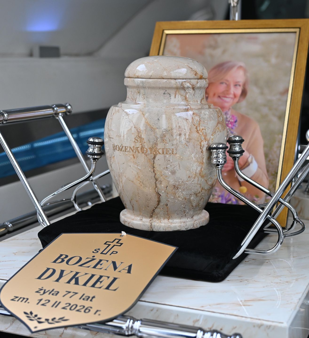 Pogrzeb Bożeny Dykiel 