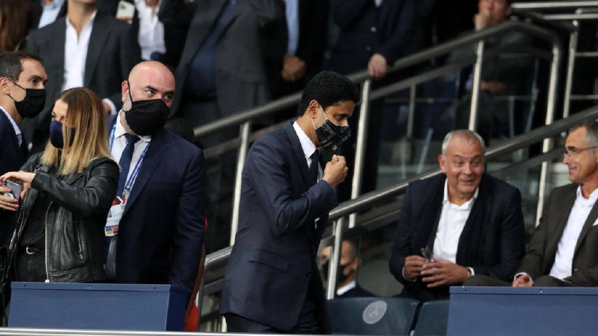 Getty Images / Xavier Laine / Na zdjęciu: Nasser Al-Khelaifi