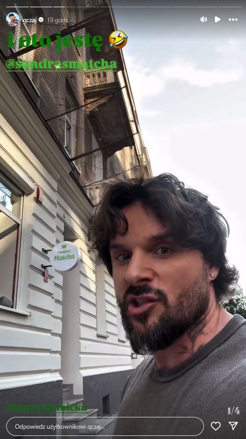 Qczaj relacjonuje wizytę w matcharni Sandry Kubickiej