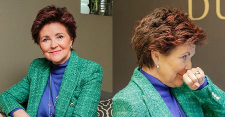 Jolanta Kwaśniewska z gracją sztacha się arabskimi zapachami na prezentacji perfum (ZDJĘCIA)